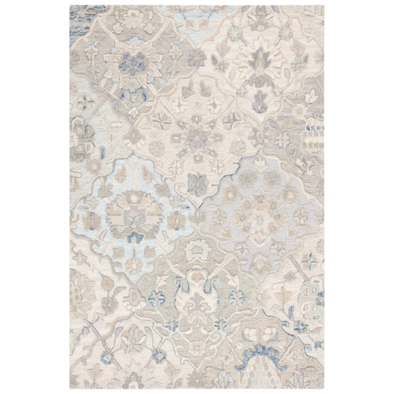 SAFAVIEH Handmade Glamour Noella Floral Wool Rug