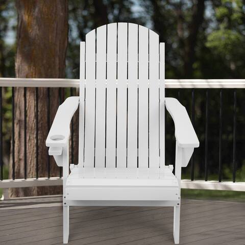 Solid Wood Folding And Reclining Adirondack Chairs Outdoor Beach