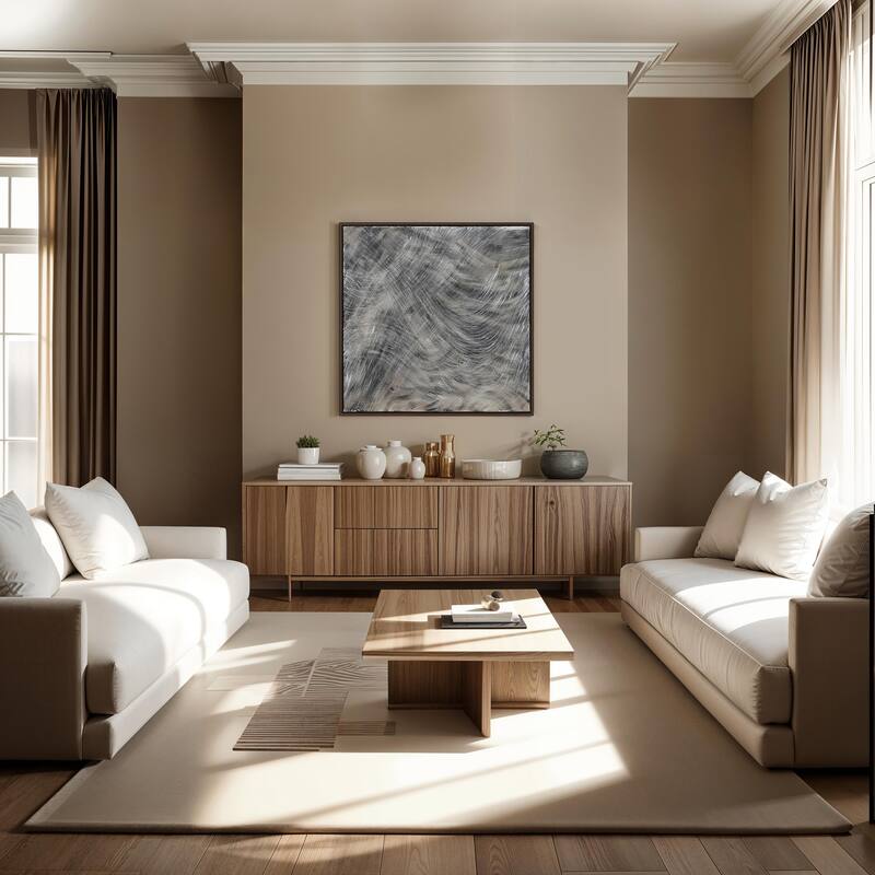 Renwil Drift 40" H x 40" W Canvas Art - Multi-Color