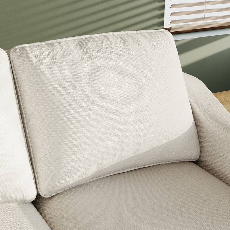 Sectional Couch Sofa, Comfy Modern Sofa for Living Room & Bedroom