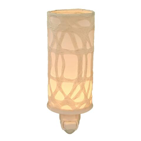 Paper Nightlight Arches - Natural - 3 x 3 x 7 - 3 x 3 x 7
