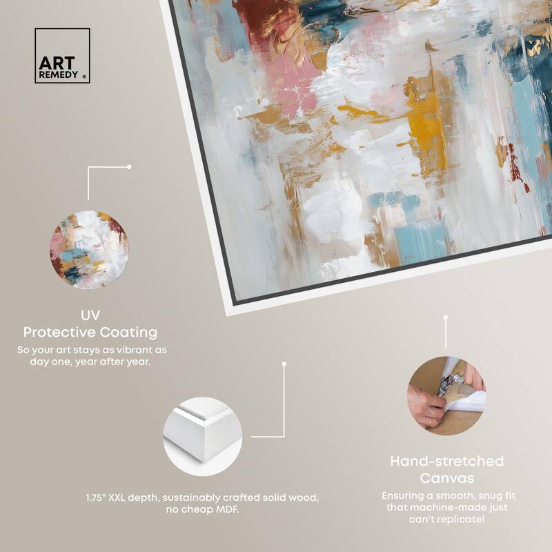 Warmth and cool II Canvas by Art Remedy