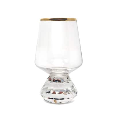 Shot Glasses with Diamond Base, Set of 6