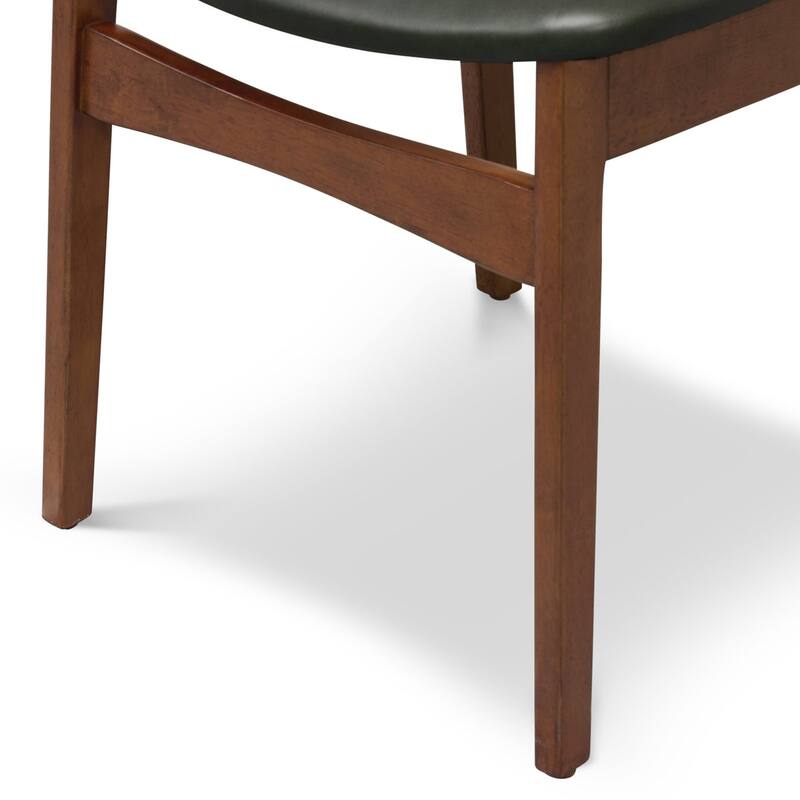 Oliva Full-Grain Italian Leather Dining Chair