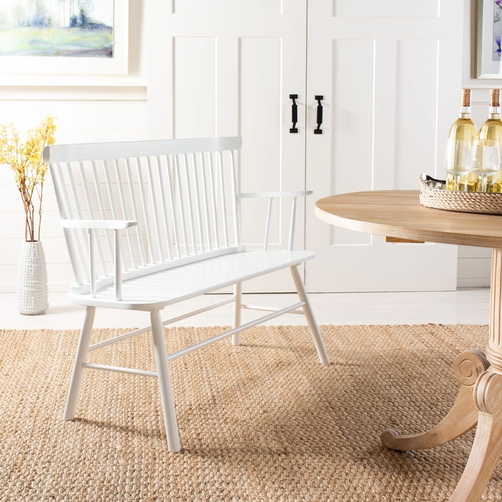 SAFAVIEH Gracija Spindleback Settee - 48" x 22.4" x 36" - 48"W x 22"D x 36"H