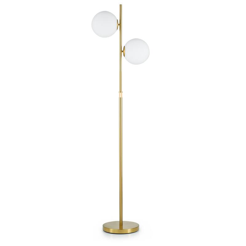 CO-Z 73" 2-Light Floor Lamp with Bulbs