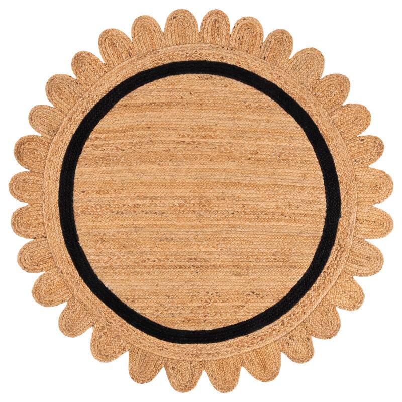 SAFAVIEH Natural Fiber Gerda Casual Jute Rug