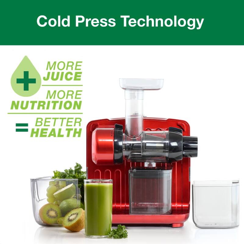 Omega Cold Press 365 Masticating Slow Juicer and Nutrition System with On-Board Storage