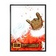 preview thumbnail 3 of 6, Designart "Christmas Holiday Fancy Santa Claus VI" Traditional Framed Christmas Canvas Wall Decor