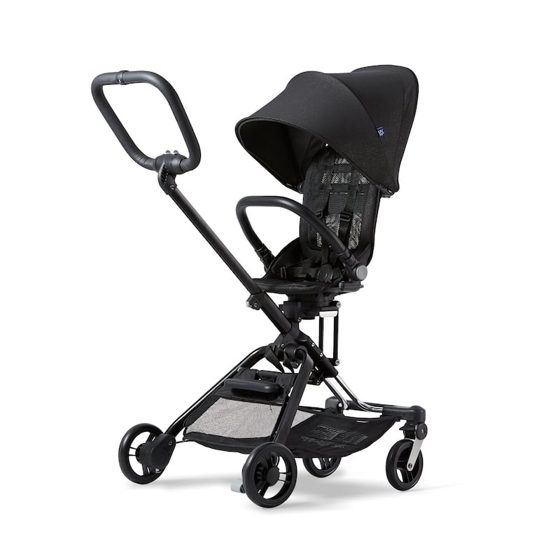 On-the-Go 3-in-1 Lightweight Stroller, Bubble Black