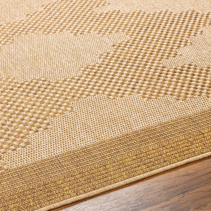Livabliss Pismo Indoor/ Outdoor Boho Diamond Area Rug