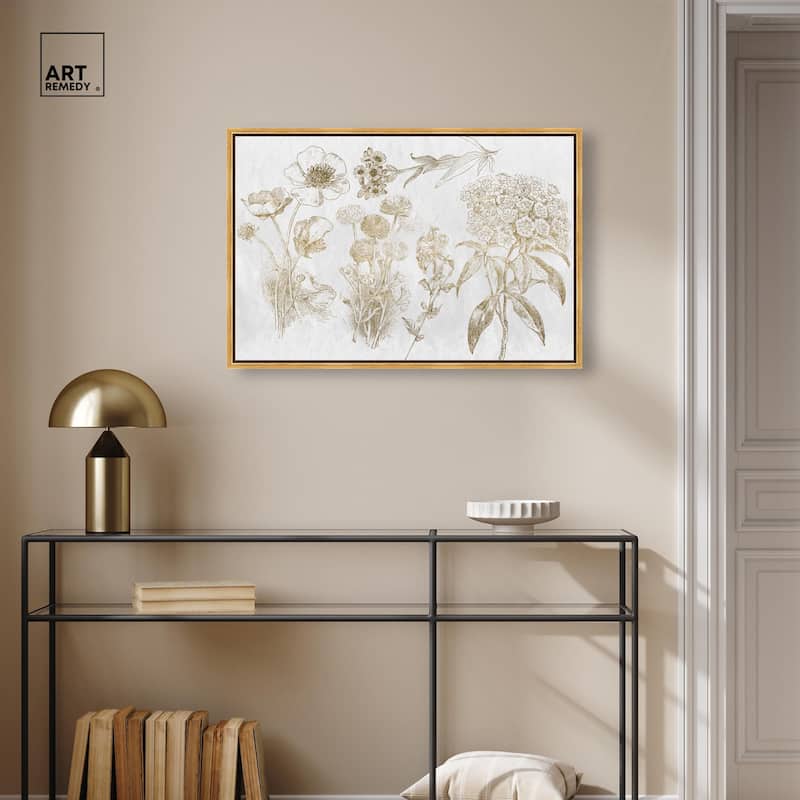 Floral Selection Canvas by Art Remedy