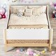 preview thumbnail 11 of 16, Twin Size Kids Bed with Built-in Bed-end Book Storage Rack, Grey