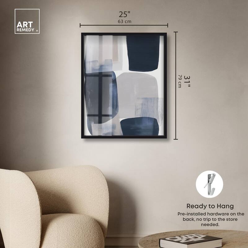 Oceanic Forms II Shadowbox by Art Remedy