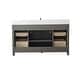preview thumbnail 38 of 99, Sudio Design Bathroom Vanity Jasper Textured Collection