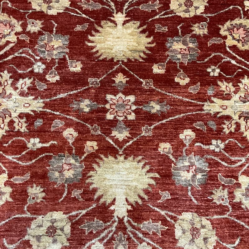 HERAT ORIENTAL Handmade Oushak Wool Rug - 6'9" x 8'8"