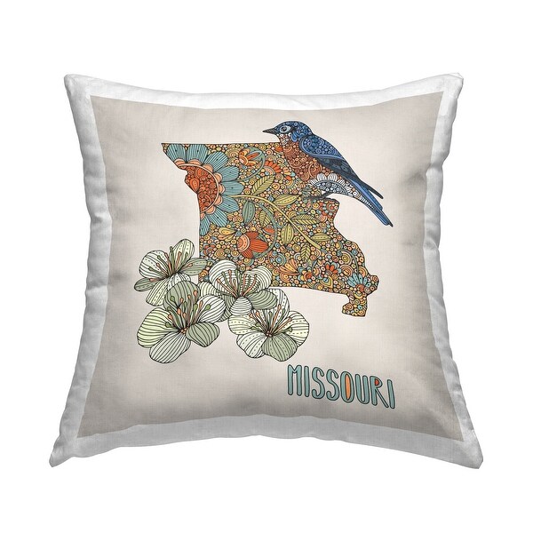 State throw pillows discount