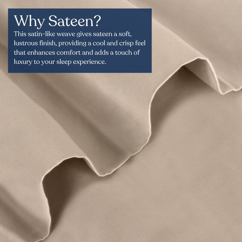 Delara GOTS Certified 100% Organic Cotton Pillowcase Pack of 2, 400 TC Long Staple Cotton, Moisture-Wicking, Smooth & Breathable