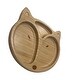 preview thumbnail 6 of 5, Skogsbarn Bamboo Plate with Silicone Suction Base