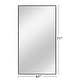 preview thumbnail 105 of 151, Modern Aluminum Alloy Thin Framed Full Length Floor Mirror