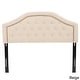 preview thumbnail 15 of 21, Killian Tufted Upholstered Headboard by Christopher Knight Home
