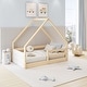 preview thumbnail 18 of 20, Polifurniture Brie Toddler Bed with Roof