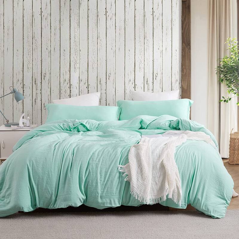 Duvet Cover Set - Natural Loft Queen - Yucca