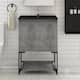 Option Charcoal Gray with Black Top