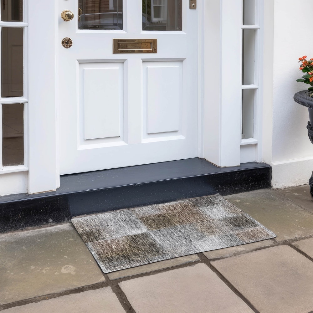 Machine Washable Indoor/ Outdoor Chantille Ombre Rug