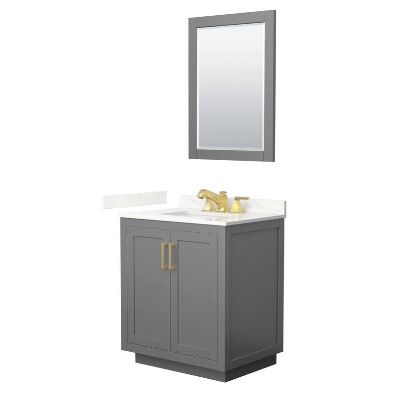 Wyndham Collection WCF292930S-QTZ-US3M24 Miranda 30" Free Standing