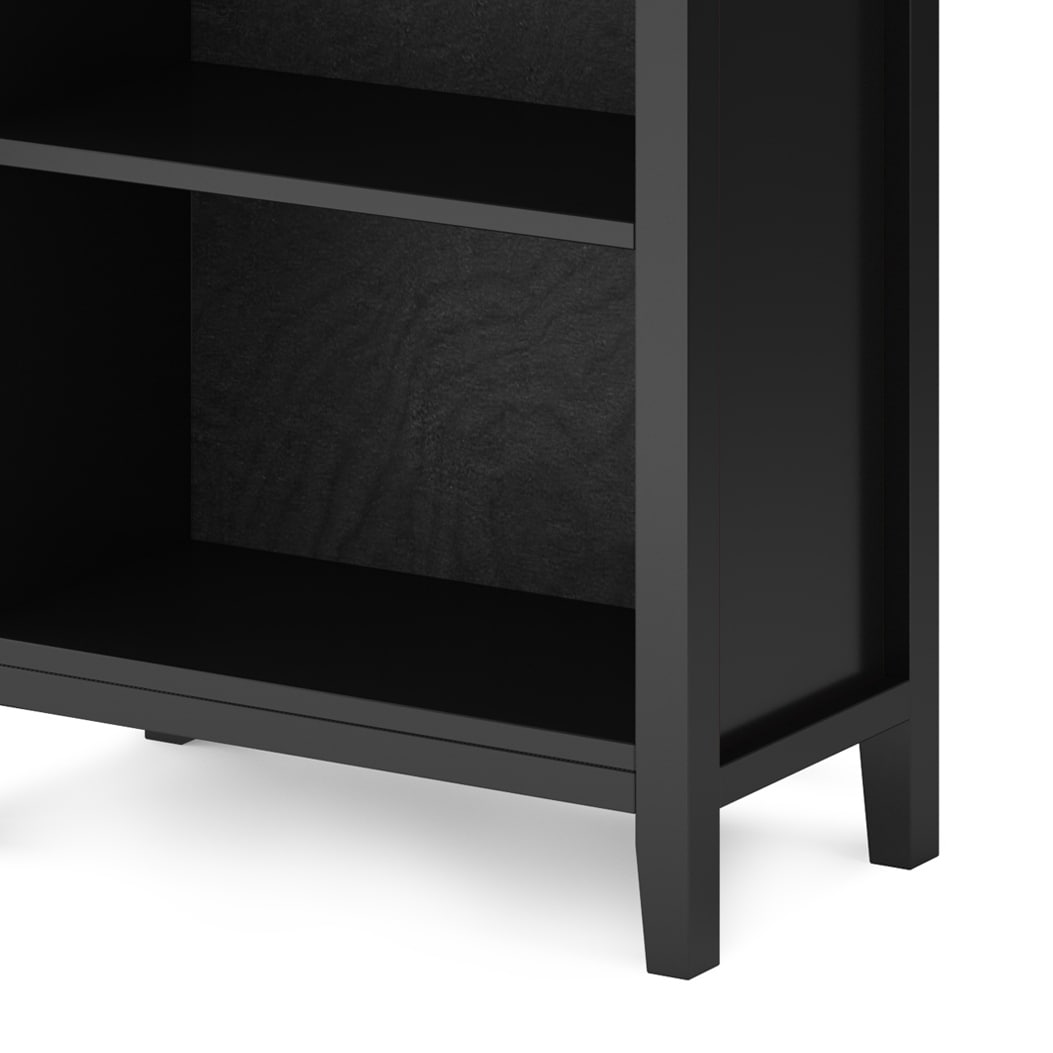 WYNDENHALL Stratford SOLID WOOD 72x26 inch Contemporary 5 Shelf