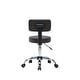 preview thumbnail 55 of 54, Adjustable Rolling Work Stool with Faux Leather Seat and Foldable Footrest, Versatile Stool for Home Office, Vanity,