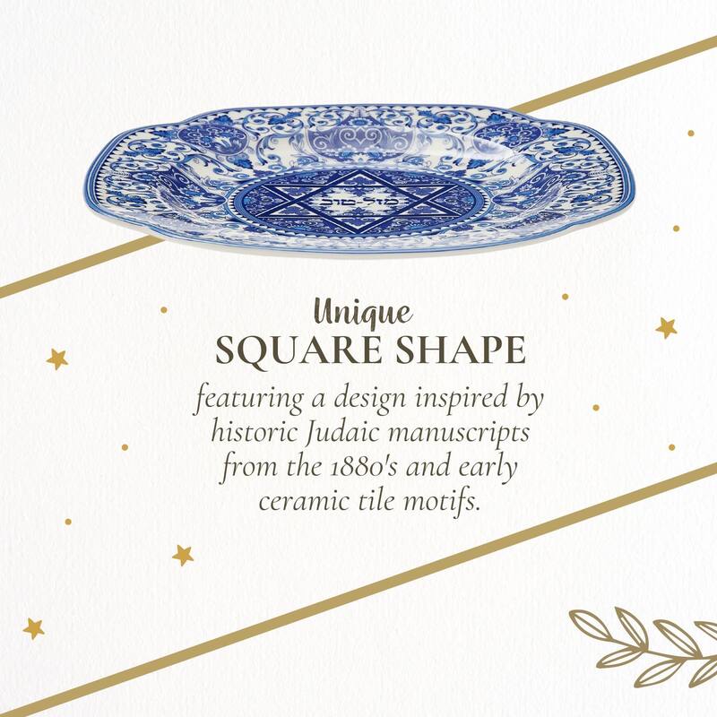 Spode Judaica Mazal Tov Plate - 9 inch