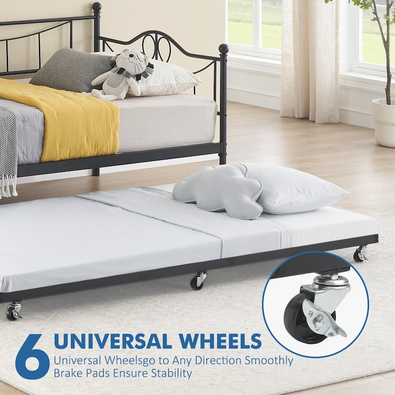 Twin Size Daybed with Trundle