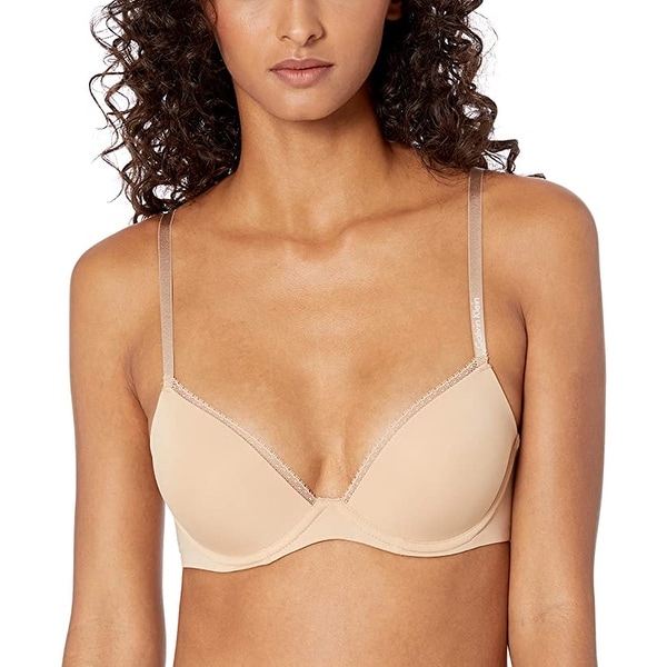 Calvin Klein Women's Seductive Comfort with Lace Demi Bra. Opens flyout.