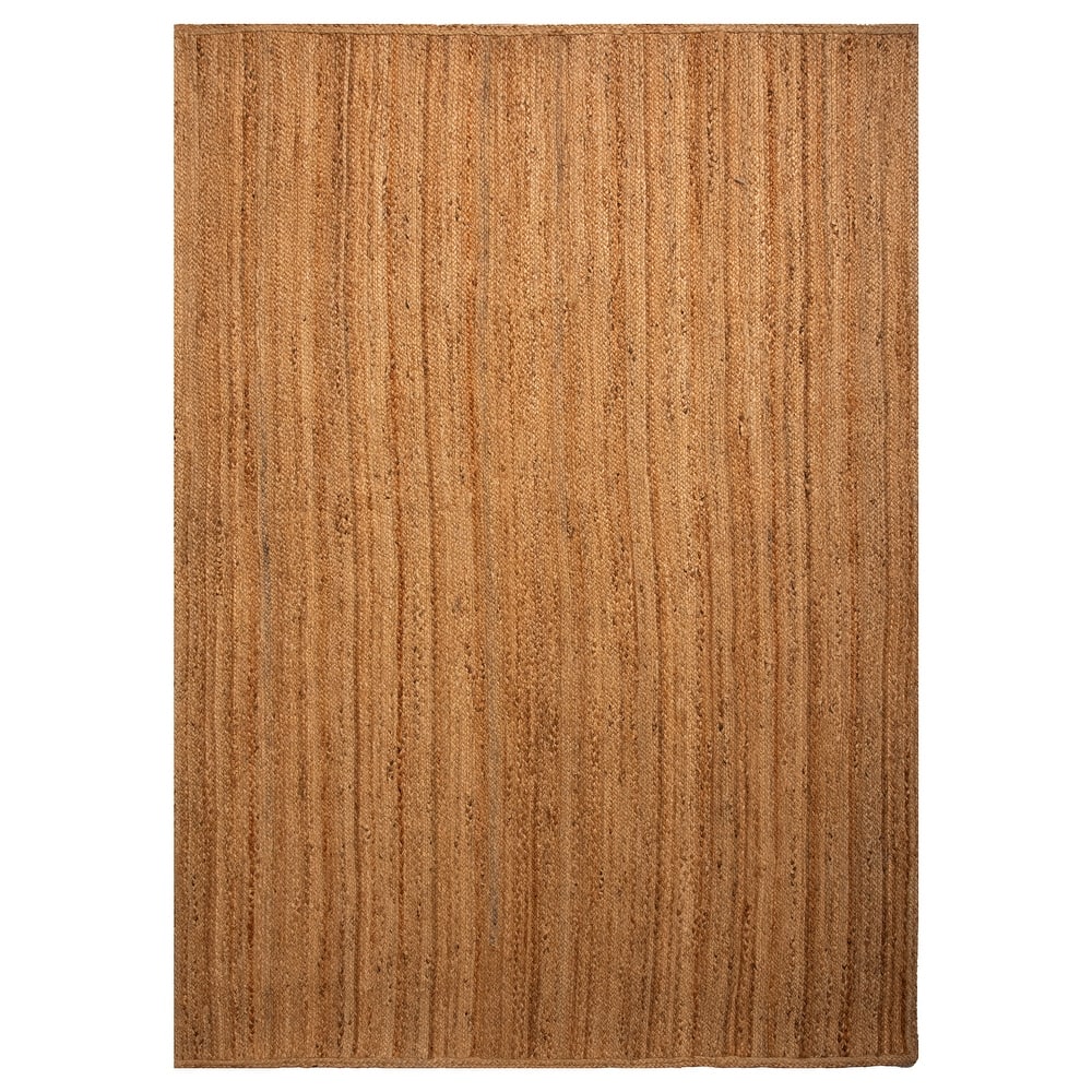 Alora Decor Zenon Tone on Tone Solid Jute Area Rug