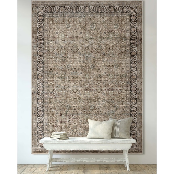 ラグ・カーペット vintage rug, 215 Well Woven Asha Delphine Vintage Persian Flat-Weave Area Rug - Bed