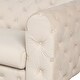 preview thumbnail 15 of 46, 63" Velvet Upholstered Loveseat Sofa with Button Tufted Back