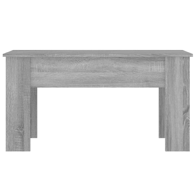 vidaXL Coffee Table Lift Top End Table Accent Side Sofa Table Engineered Wood - 39.8" x 19.3" x 20.5"