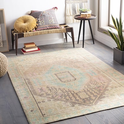 Livabliss Traditional Unique Medallion Area Rug