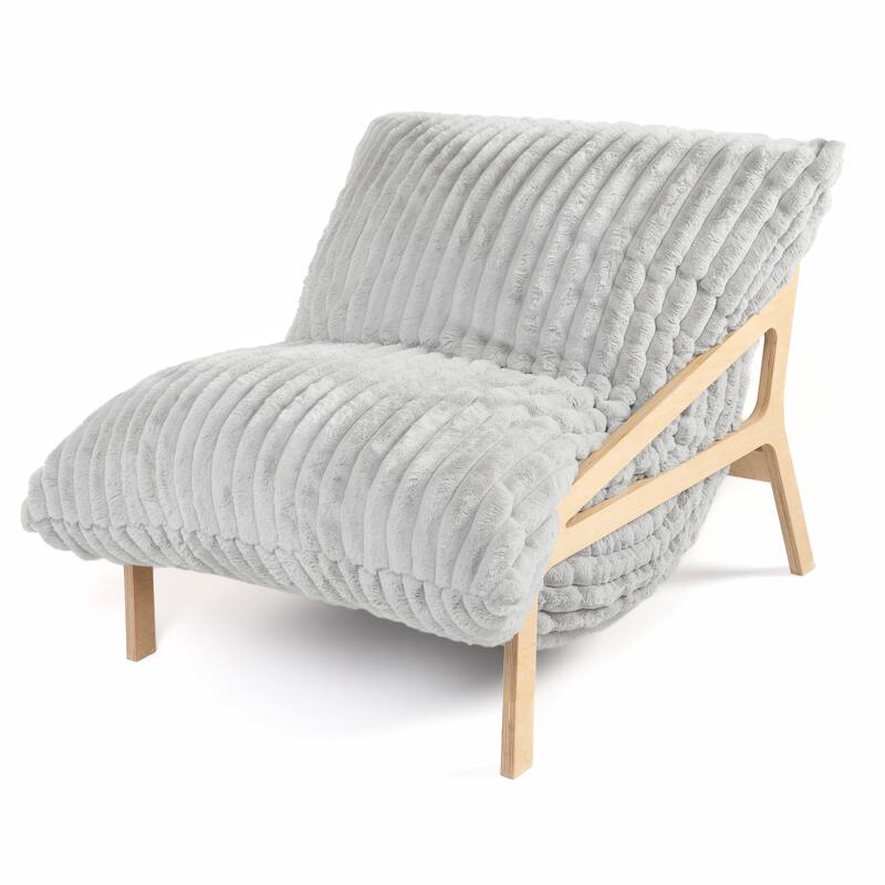 Pillow Saxx Dream Lounger with Wood Frame - 3-in-1 Bean Bag