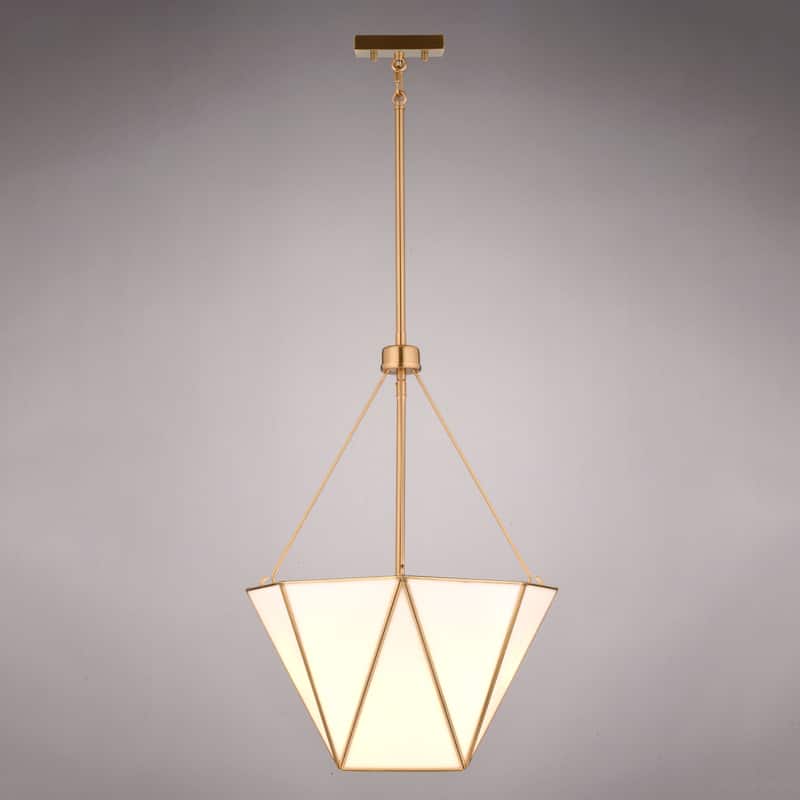 Vaxcel Lighting P0439 Burnett 3 Light 16" Wide Pendant