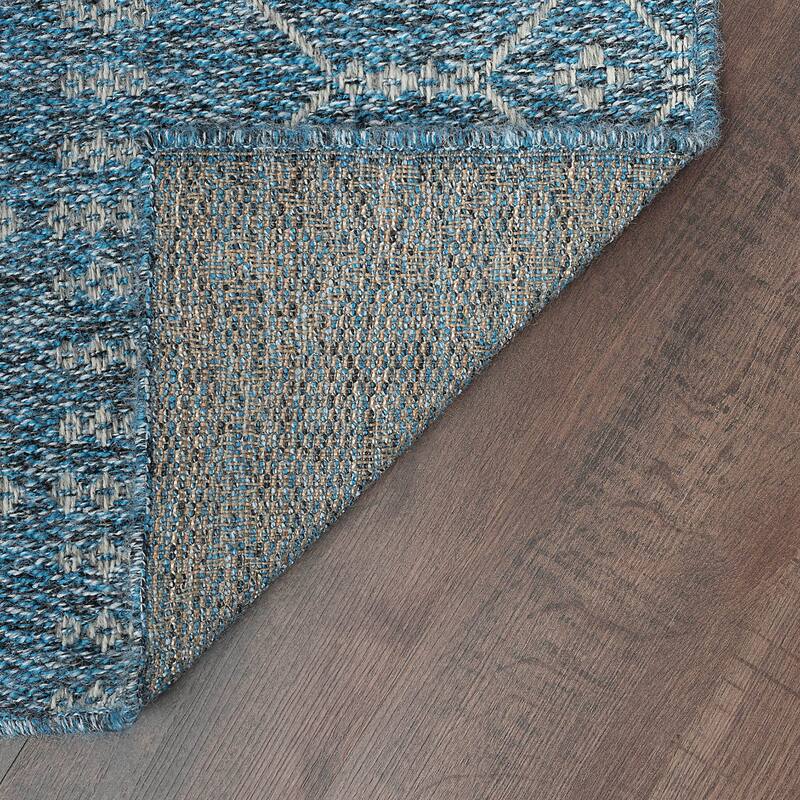 Seros Scandinavian Geometric Indoor/Outdoor Area Rug