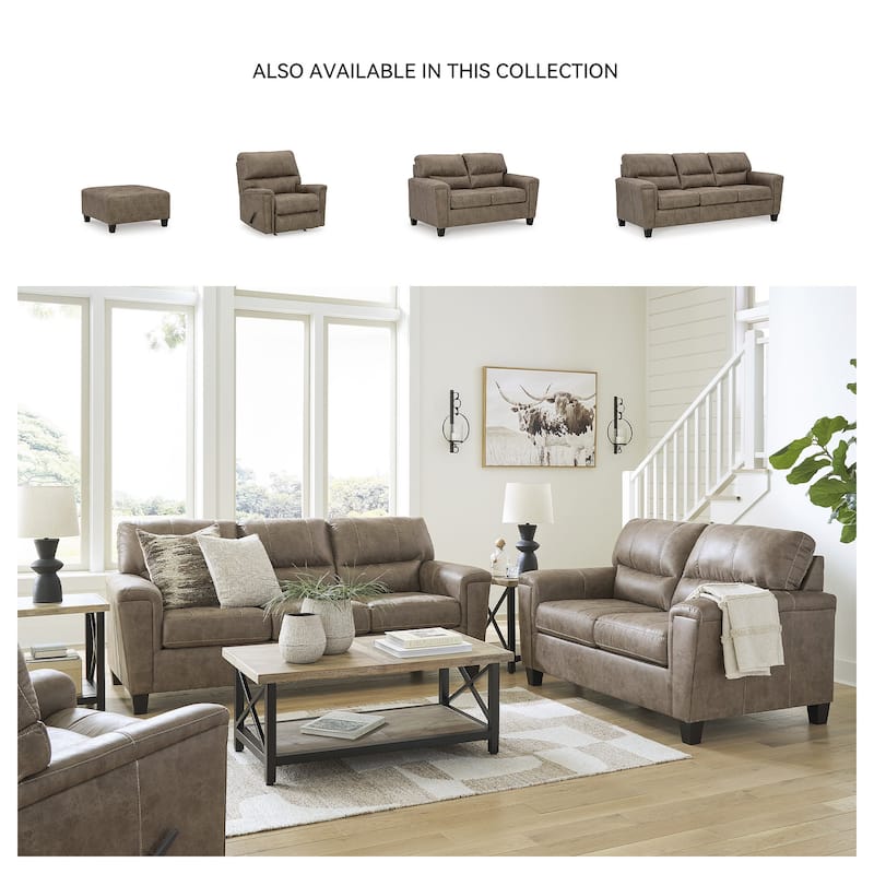 Signature Design by Ashley Navi Brown/Beige Recliner