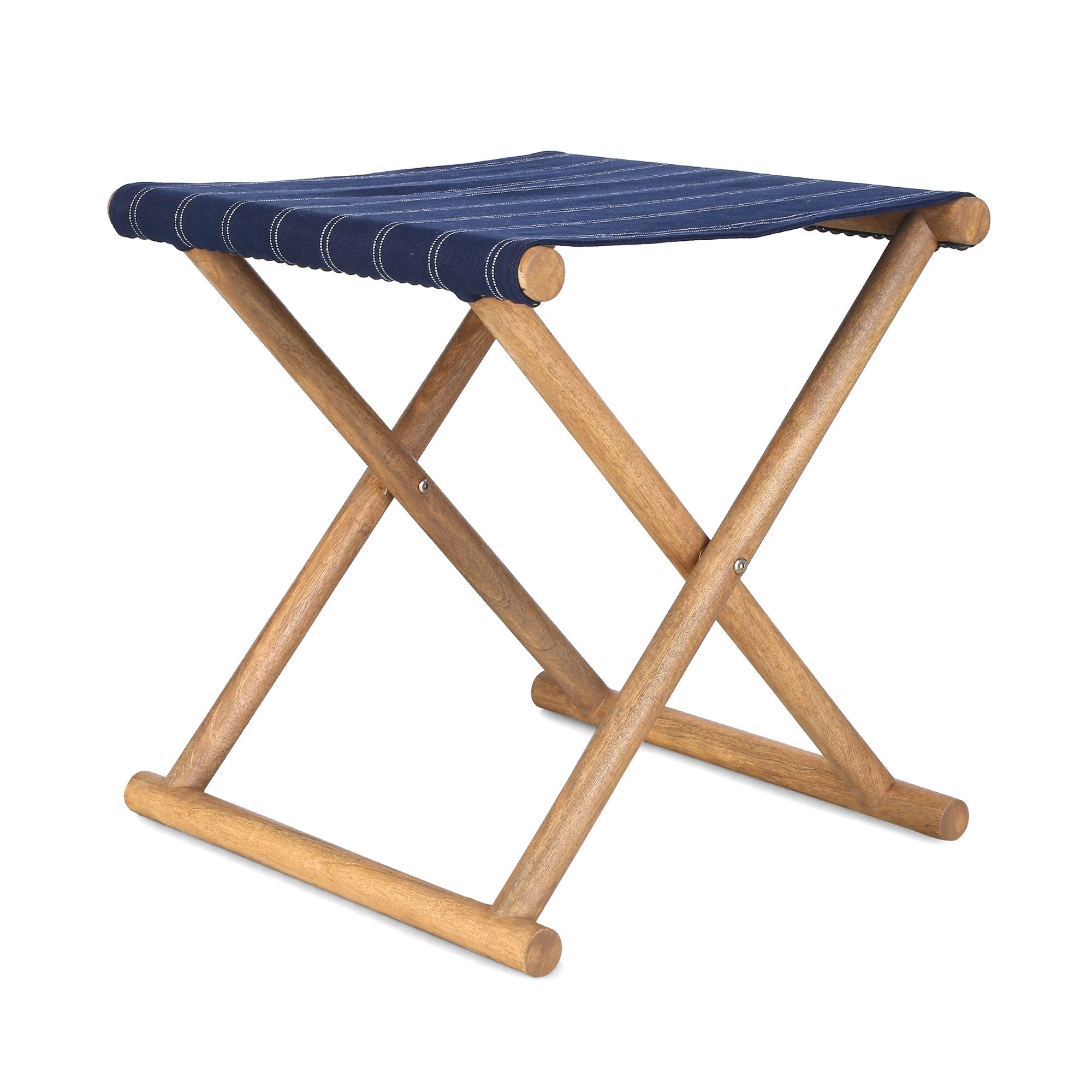 Folding shop accent stool