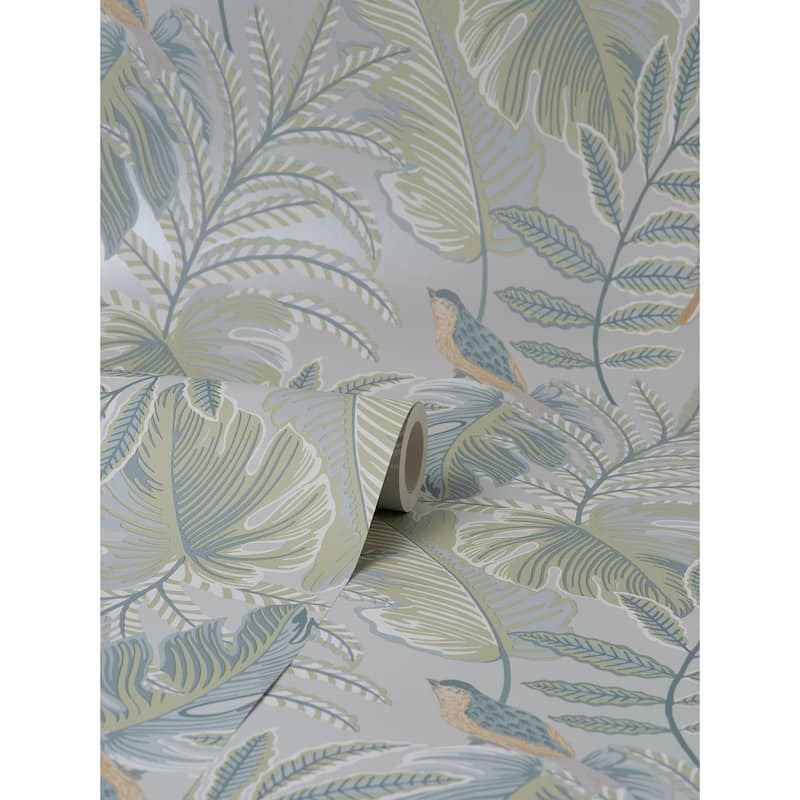Fine Decor Cleo Pastel Tropical Wallpaper