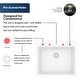 preview thumbnail 12 of 55, Karran Top Mount 25 in. Single Bowl Quartz Kitchen Sink