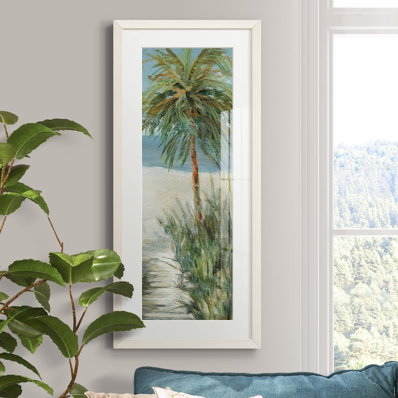 Beach Walk II-Premium Gallery Framed Print