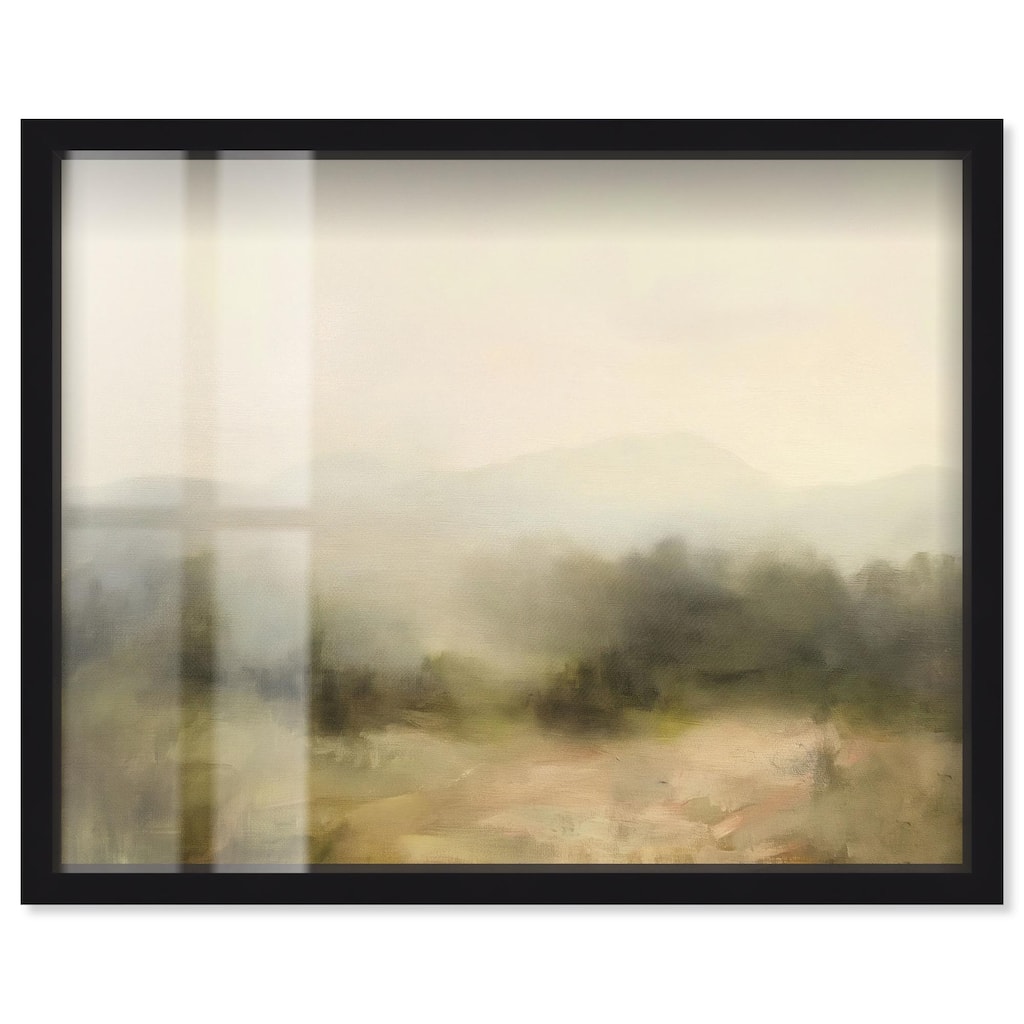 Haze Horizon Shadowbox by Art Remedy