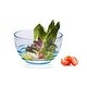 preview thumbnail 2 of 3, LeadingWare Swirl Acrylic Small Serving Bowls - 5.52" W x 5.52" L x 3.3" H